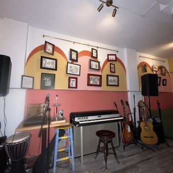 Inside Meander Art Bar