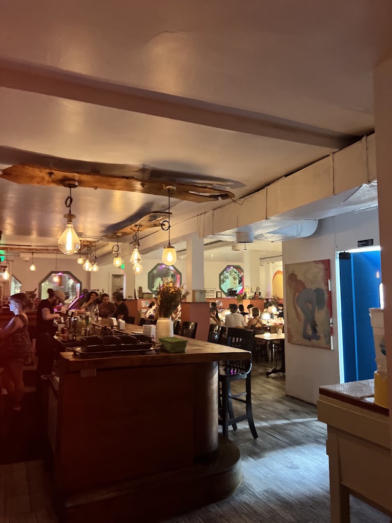 Inside Meander Art Bar